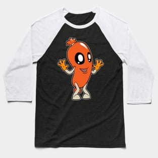 Kawaii sausage Baseball T-Shirt